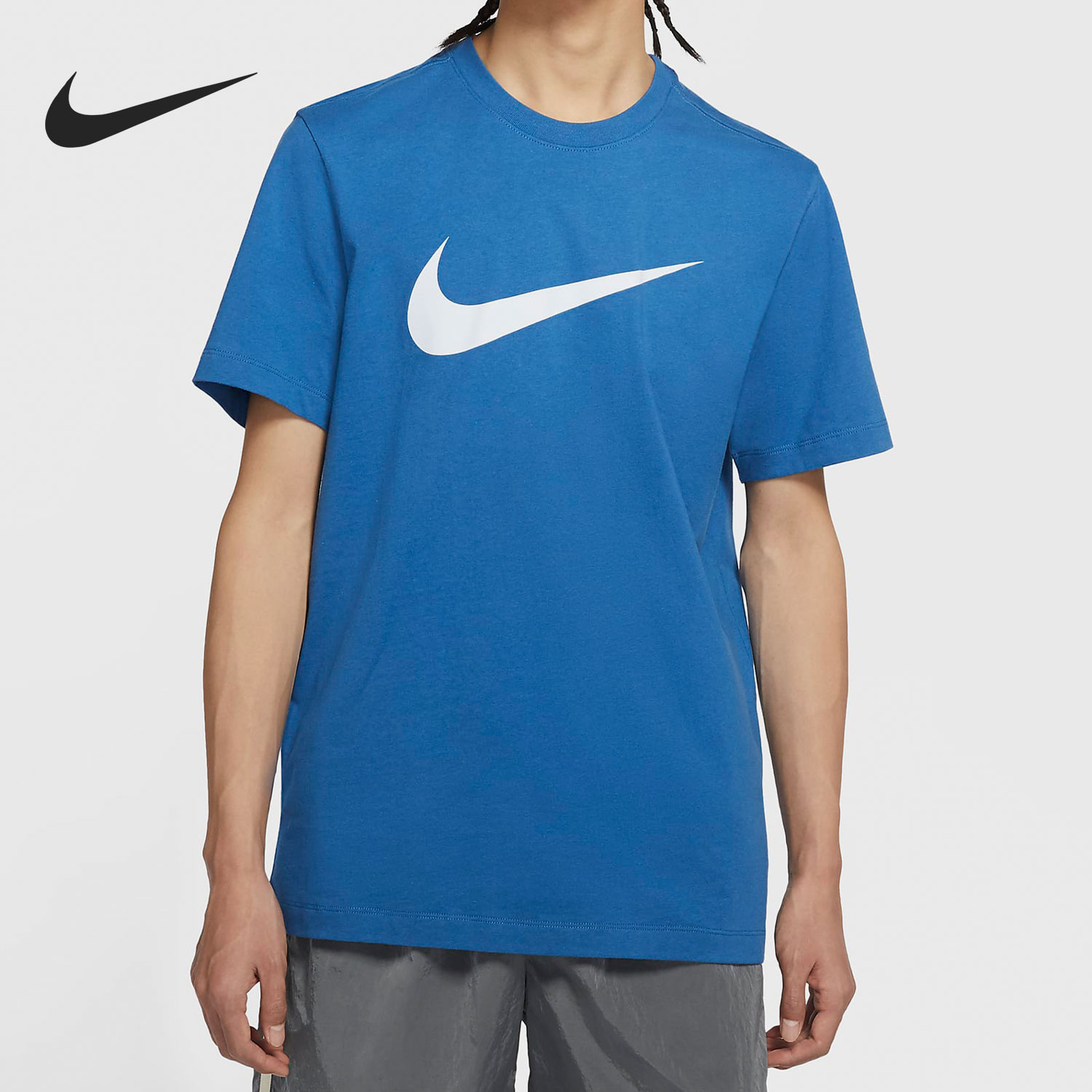 耐克男子透气运动T恤短袖