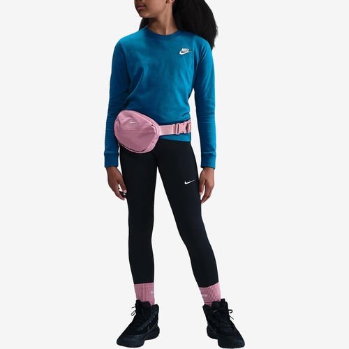 Nike耐克正品Sportswear小童徽标圆领日常通勤长袖T恤FZ4946-301
