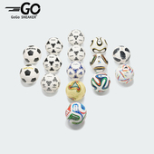 运动迷你收藏款 Adidas 男女比赛经典 新款 足球JN2093 阿迪达斯正品