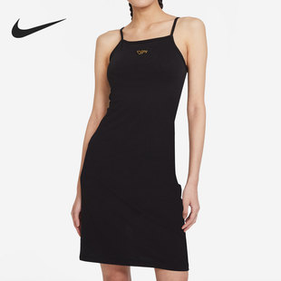 CZ9843 Nike 女子运动休闲吊带连衣裙 FEMME 010 耐克官方正品