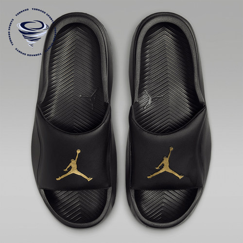 Nike/耐克正品JORDAN男士休闲轻便经典透气一字拖鞋HF3263-007