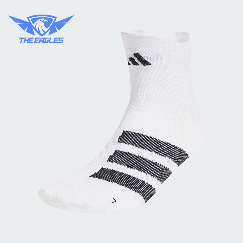 Adidas/阿迪达斯正品新款男女同款柔软时尚袜子一双装JD9557