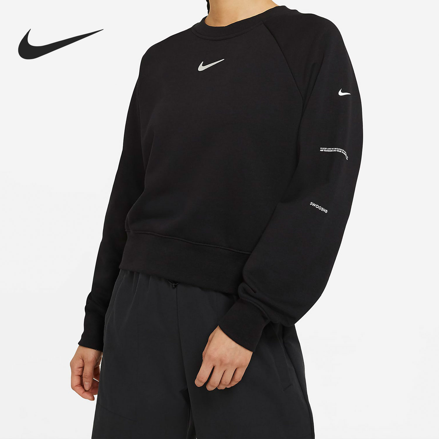 Nike/耐克正品 2021新款女子时尚休闲运动套头衫卫衣 CZ8891-010