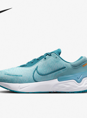 Nike/耐克Renew Run 4绿色男子休闲时尚减震低帮跑步鞋DR2677-400