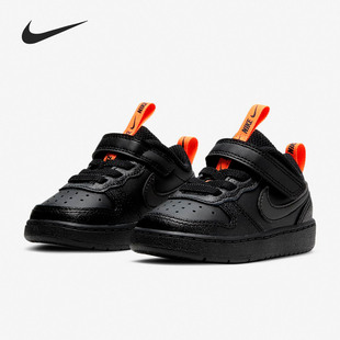 LOW BOROUGH S儿童时尚 CT3963 Nike 魔术贴低帮运动板鞋 耐克正品