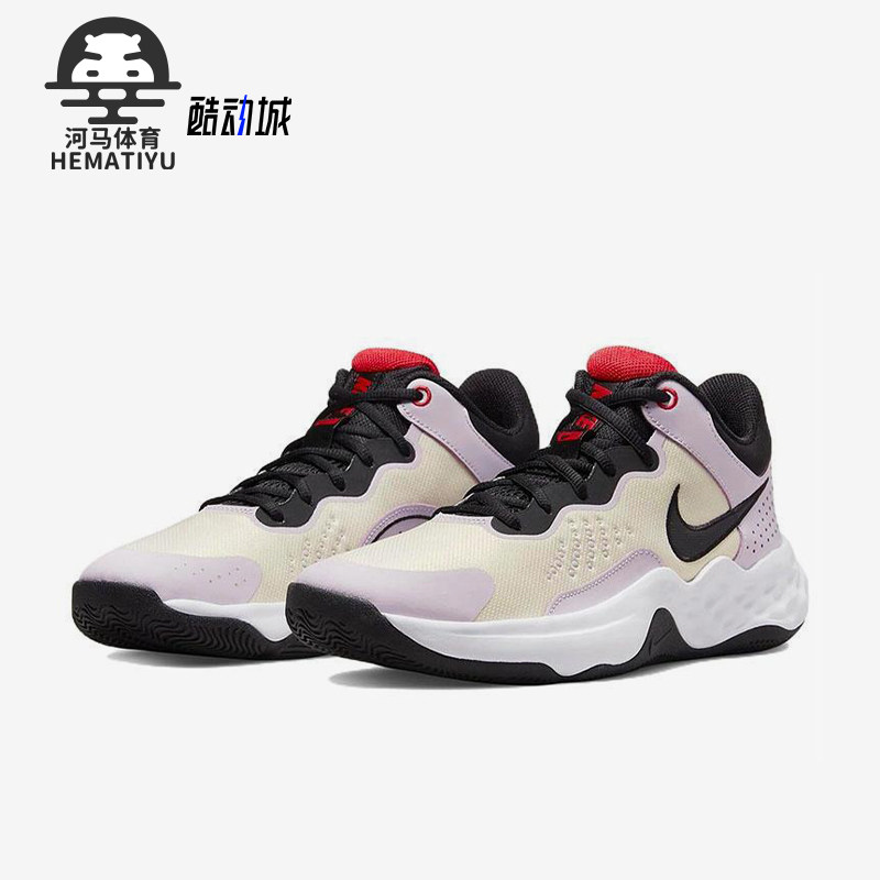 耐克男士透气圆头简约篮球鞋