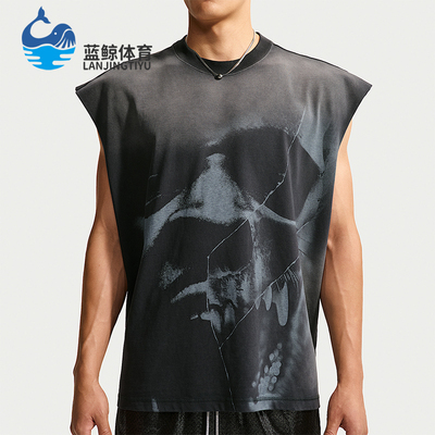 Nike/耐克正品Standard Issue男士图案篮球背心T恤IM5203-010