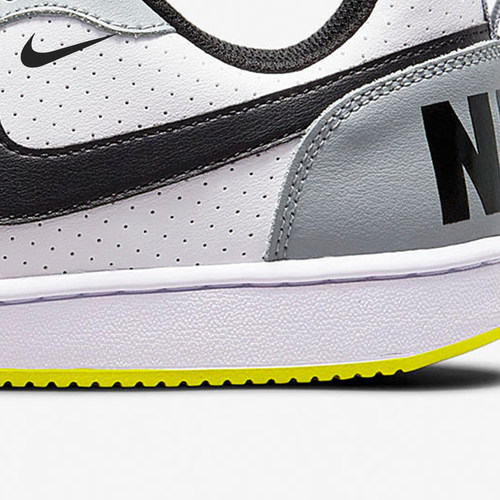 Nike/耐克正品CourtBorough2新款灰白色经典街头板鞋839985-104