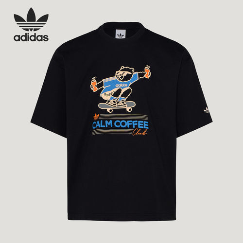 Adidas/阿迪达斯正品三叶草GFXT-SHIRTS新款短袖T恤KY5739