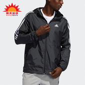 经典 2025男士 运动休闲防风连帽外套FT2835 阿迪达斯正品 Adidas