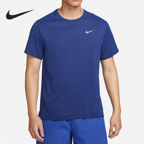 Nike/耐克正品2025秋季款男士运动透气跑步短袖DV9316-481