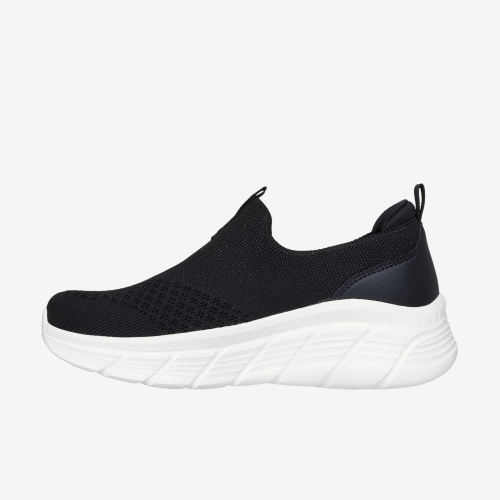 Skechers斯凯奇正品BOBS B FLEX HI女款一脚蹬休闲鞋117388-BLK