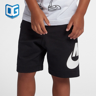 HA5017 Nike 小童系带复古运动logo印花直筒短裤 夏季 023 耐克正品