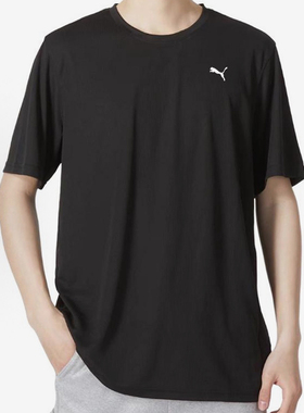 Puma/彪马正品夏季款男士透气运动宽松耐穿训练T恤520759-51
