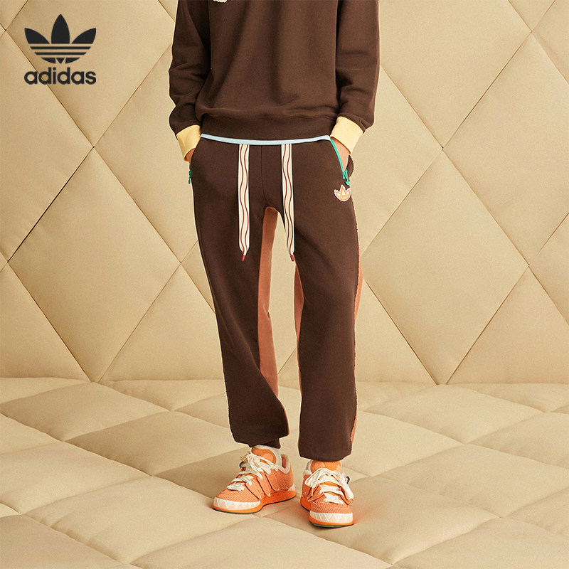 Adidas/阿迪达斯正品三叶草联名款男女兔年新年运动裤HY7257