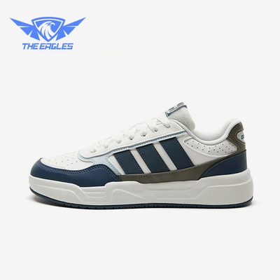 Adidas/阿迪达斯正品新款男白蓝色校园美式经典小白鞋板鞋KI1501
