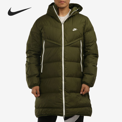 Nike/耐克正品当季男子运动长款连帽保暖羽绒服DD6789-326