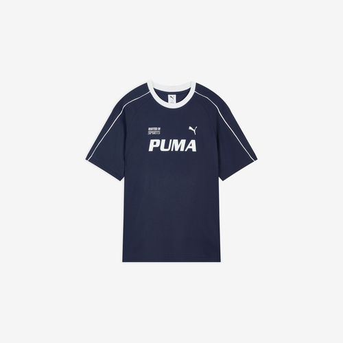 Puma彪马正品男女凉感撞色宽松短袖圆领休闲运动T恤695496-06