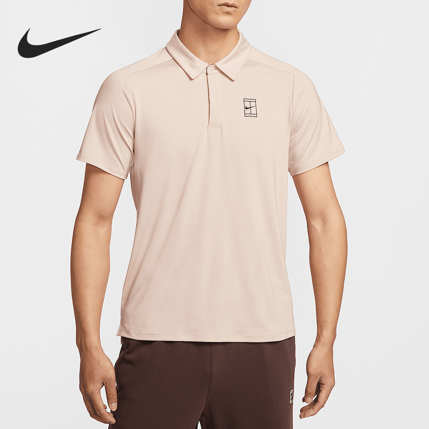 Nike/耐克官方正品Dri-FIT男士修身弹性运动宽松POLO衫FZ6908-126