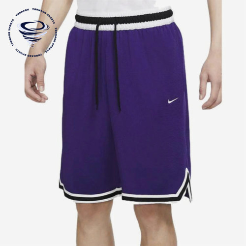 Nike/耐克正品新款男紫白色球类运动宽松经典篮球短裤DR7229-547