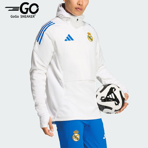Adidas/阿迪达斯正品REAL EU WINTOP男士足球训练运动长袖KE1167