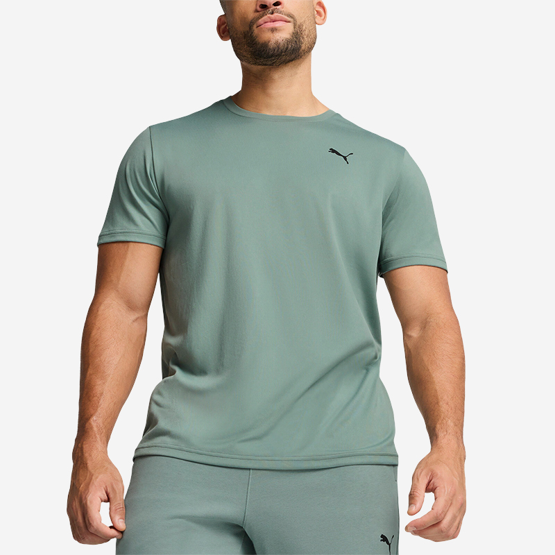 Puma/彪马官方正品2025春季新款男士训练健身运动短袖527344-30