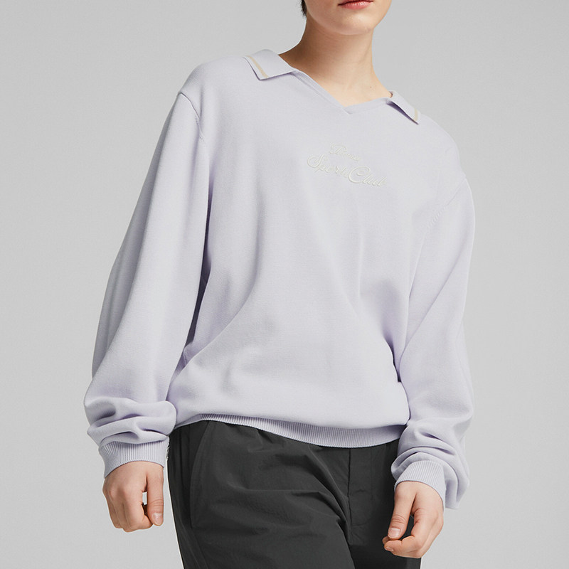 Puma/彪马正品时尚透气新款男女简约休闲宽松翻领运动耐穿卫衣,运动服/休闲服装,淘宝优惠券,粉丝福利购,淘宝优惠卷