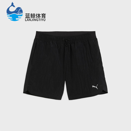 Puma/彪马正品男士休闲日常透气拼接舒适运动短裤636738-01