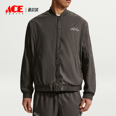 Nike/耐克正品2026男士透气舒适立领防晒经典跑步夹克IO0549-254