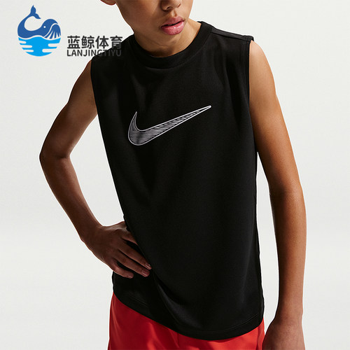 Nike/耐克正品MultiDri-FIT无袖上衣新款经典无袖T恤IF2758-010