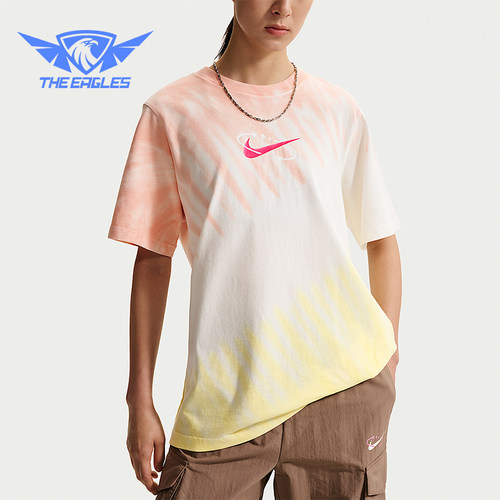 Nike/耐克正品2026夏季女士圆领运动轻盈休闲透气T恤IR7557-378