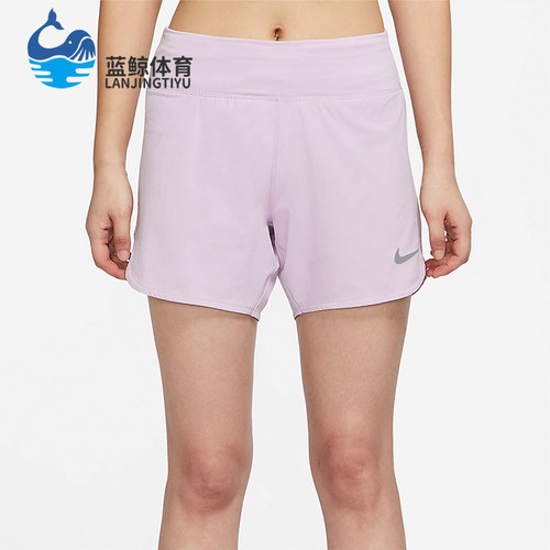 Nike/耐克正品2025女士印花运动透气松紧腰跑步短裤CZ9569-530