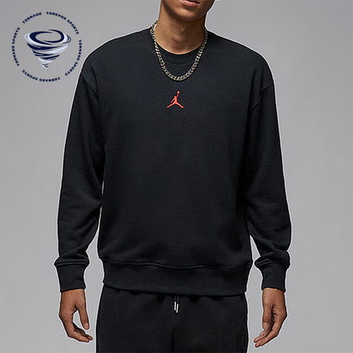 Nike/耐克正品JORDAN男士针织圆领运动训练卫衣IB5605-010