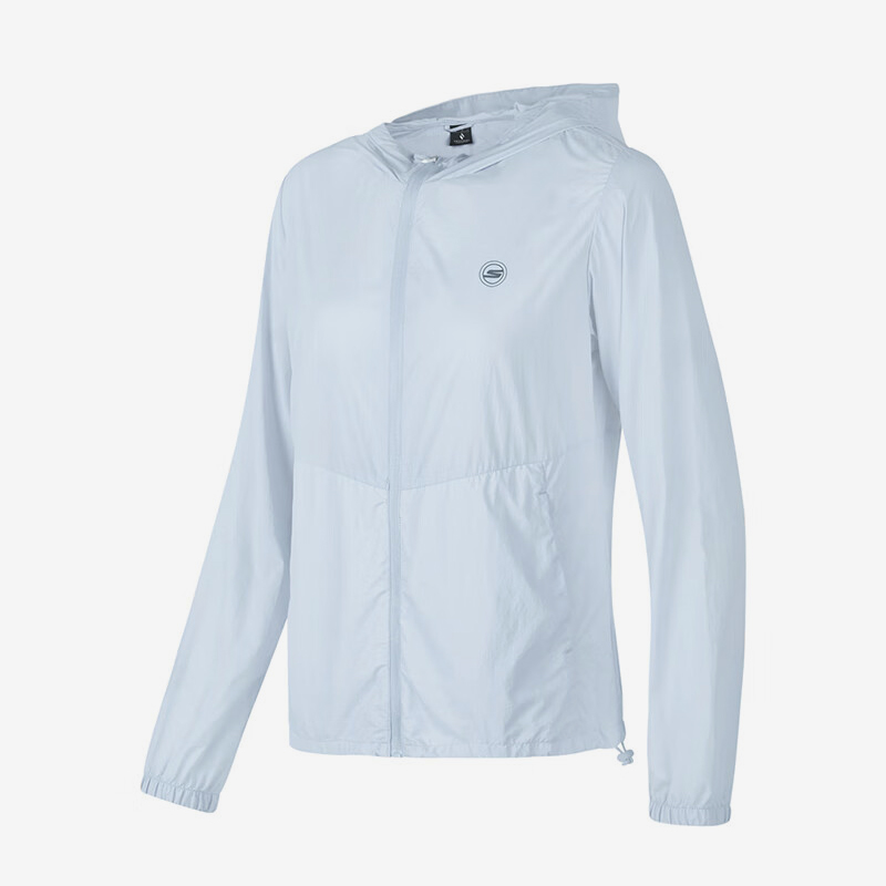 Skechers/斯凯奇正品2024新款女士日常透气轻便连帽梭织外套