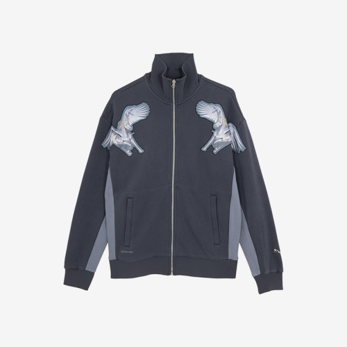Puma/彪马正品当季新款男女时尚针织立领运动夹克外套622609