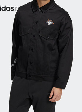 Adidas/阿迪达斯正品当季新款Neo男女时尚运动外套HM7437