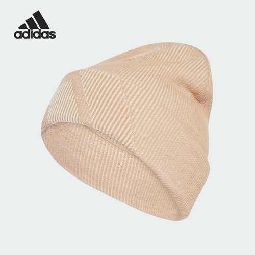 Adidas/阿迪达斯正品2025年秋季男女运动针织绒线帽JY3166
