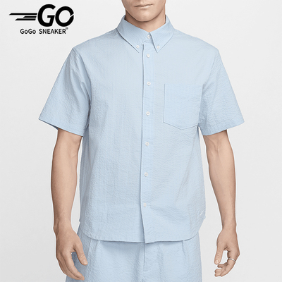 耐克男士简约柔软短袖衬衫