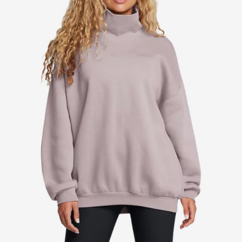 UA/安德玛正品2025新款女子跑步训练运动卫衣套头衫1386500-015