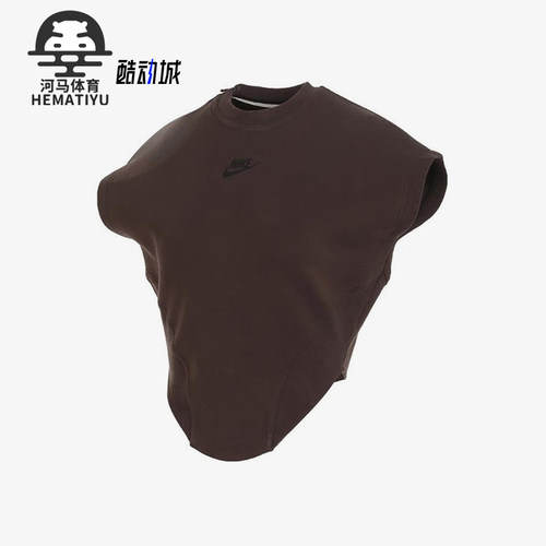耐克女士复古休闲宽松无袖