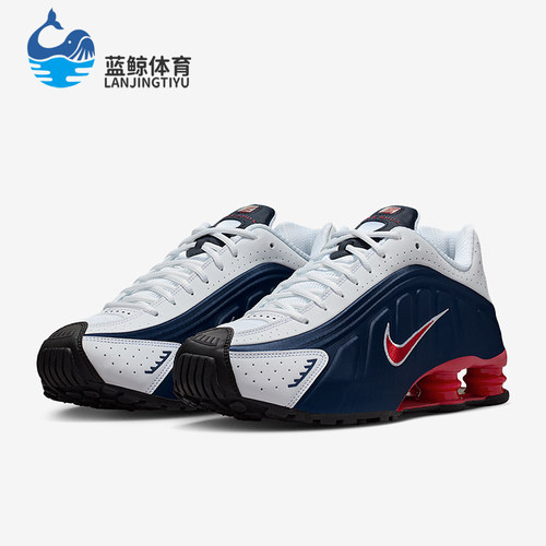 Nike/耐克正品Shox R4男士轻盈缓震气柱耐磨透气运动鞋HQ1988-400