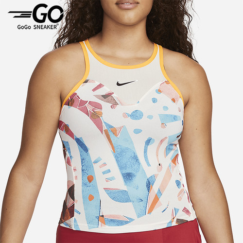 Nike/耐克正品女士透气经典运动舒适运动休闲圆领背心DX5370-113