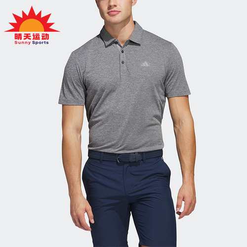 Adidas/阿迪达斯正品新款男子高尔夫运动短袖POLO衫IA5449