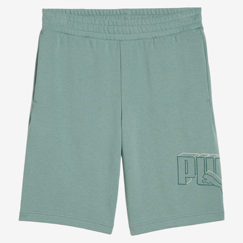 PUMA彪马正品男款中腰五分松紧运动休闲日常通勤短裤687671-30