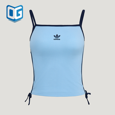Adidas/阿迪达斯正品女士柔软亲肤透气经典休闲运动背心LC6457