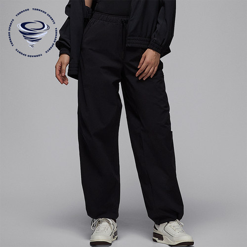 Nike/耐克正品JORDAN女士耐穿梭织宽松运动休闲长裤HQ8893-010