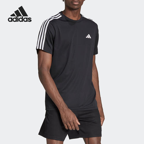 Adidas/阿迪达斯正品TR-ES BASE 3S男子运动休闲短袖IB8150