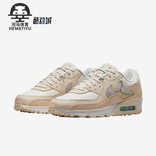 Nike/耐克正品Air Max 90女士减震气垫耐磨低帮跑步鞋DZ5194-001