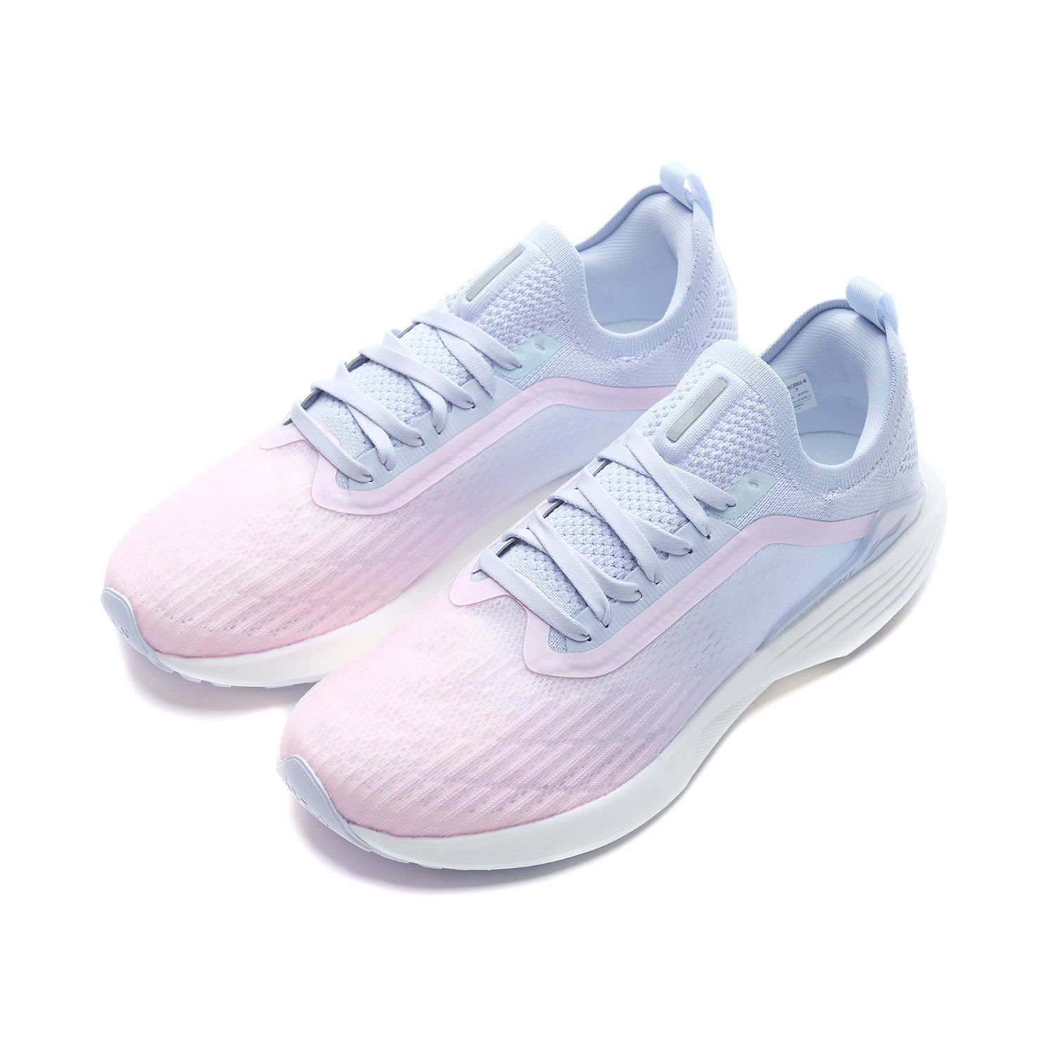 李宁女跑步鞋夏款李宁超轻17代减震运动鞋休闲网布鞋ARBQ002