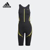 女士运动健身瑜伽紧身连体衣HG6850 新款 Adidas 阿迪达斯正品